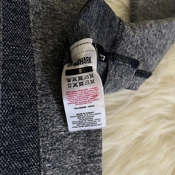 Gymshark Blue Leggings Size Small - Picture 10 of 10